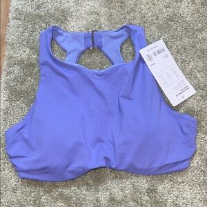 Women’s size 32B/C Maldives bra cup bikini top Athleta brand